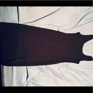 Black tank top dress